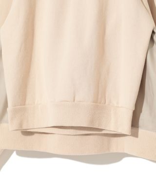 コットン裏起毛ジップアップパーカー